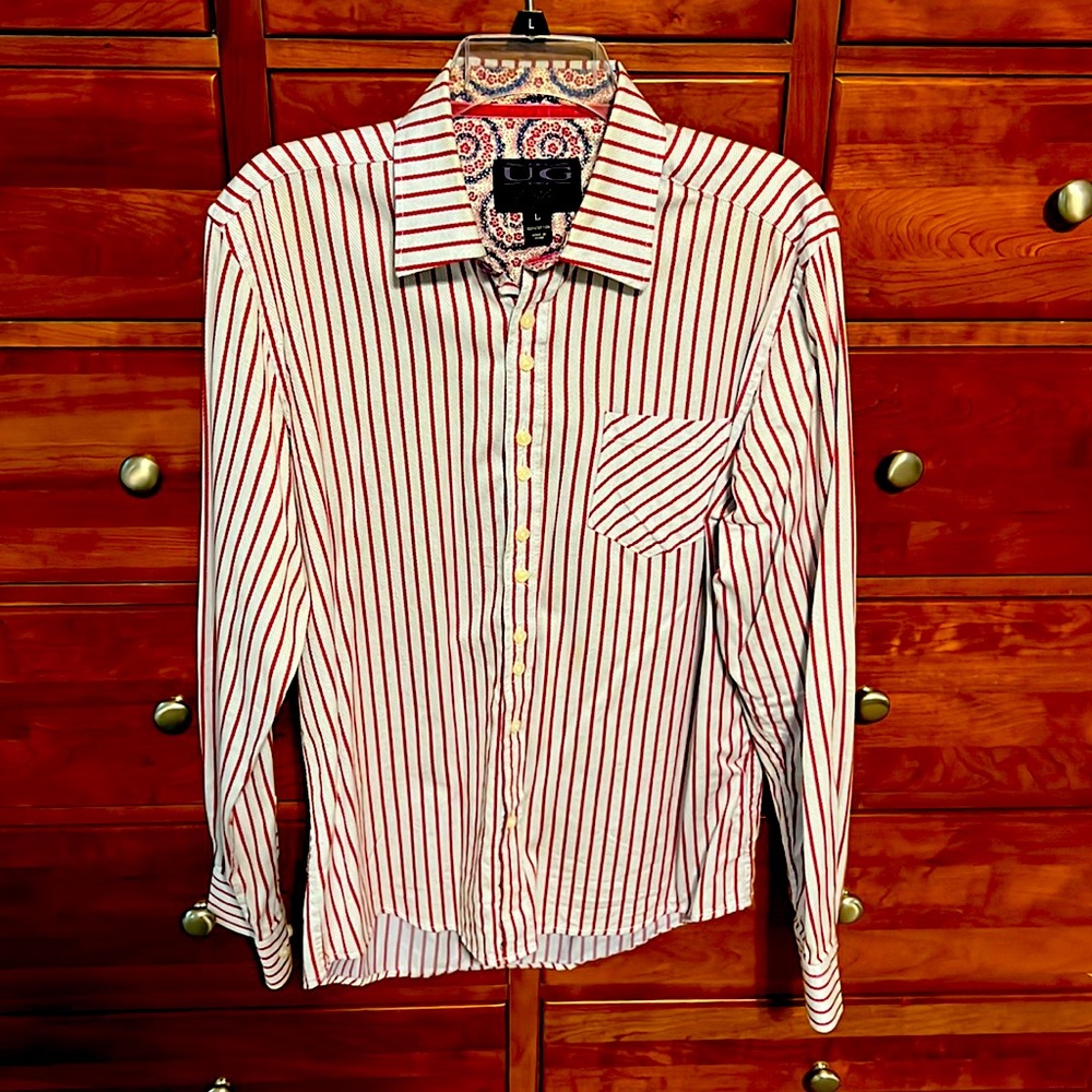 UG Purple Label button down dress shirt